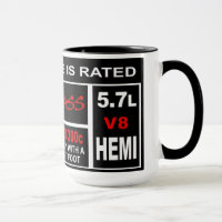 Mugg för HEMI Badass