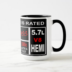 Mugg för HEMI Badass