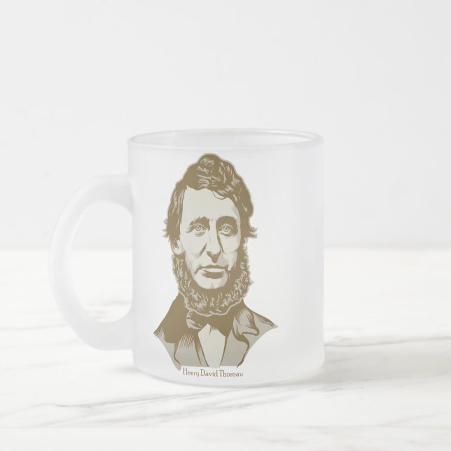Mugg för Henry David Thoreau (Vänster)