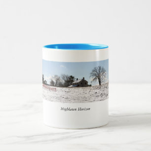 Mugg för Highlawn lantgårdkaffe