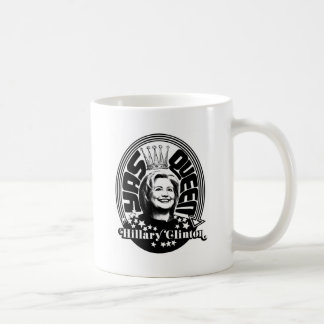 Mugg för Hillary Clinton Yas drottningklassiker