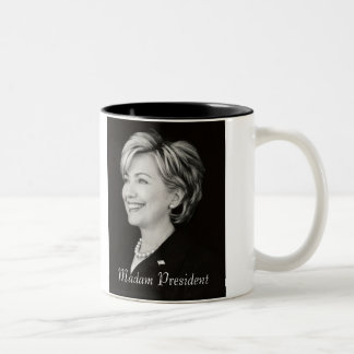 Mugg för Hillary översittarepresident