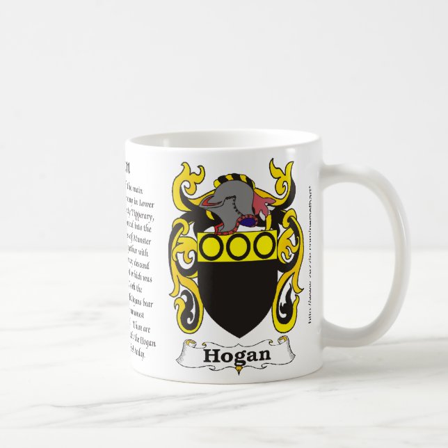 Mugg för Hoganfamiljvapensköld (Höger)