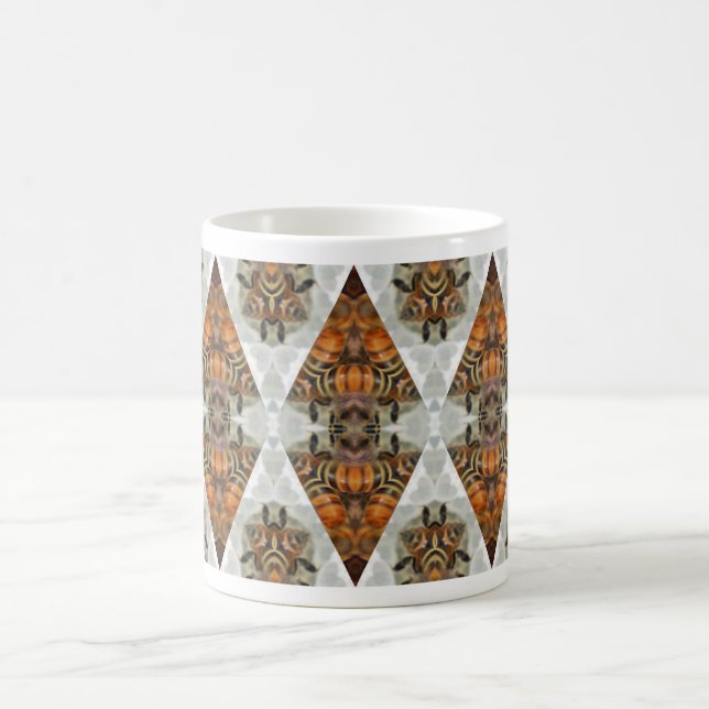 Mugg för honungbikaleidoscope (Center)