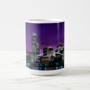 Mugg för horisont för Melbourne stadscityscape