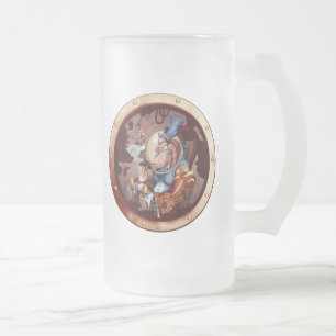 Mugg för hyttventil för Steampunk utrymmeschimpa