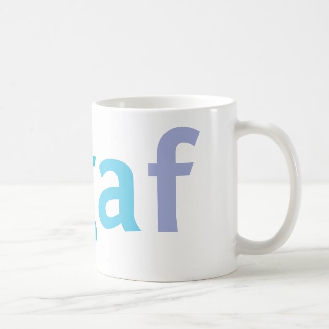 Mugg för IDGAF härom (Höger)