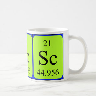 Mugg för inslag 21 - Scandium