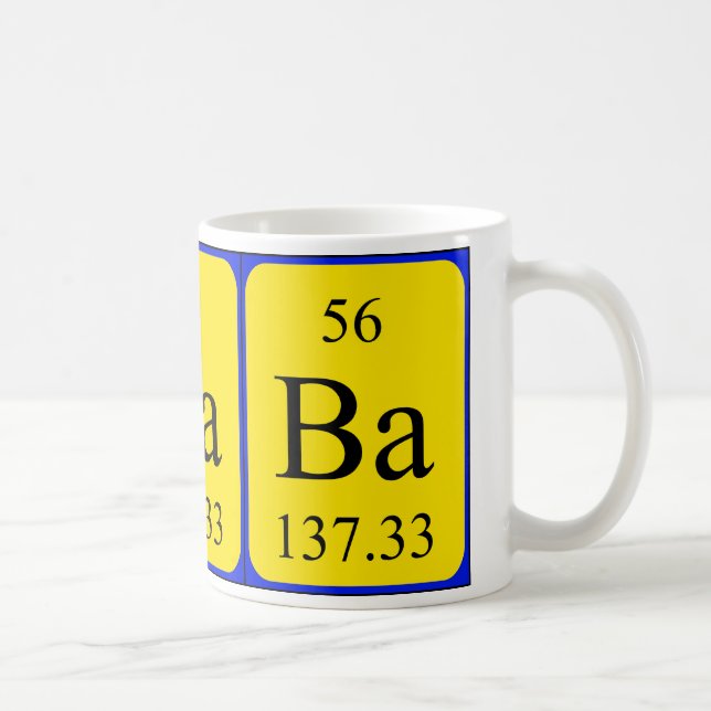 Mugg för inslag 56 - Barium (Höger)
