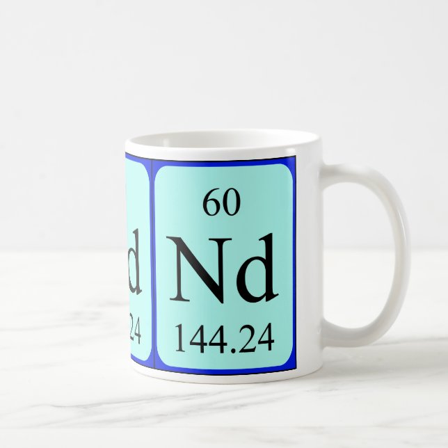 Mugg för inslag 60 - Neodymium (Höger)