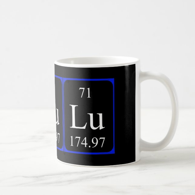 Mugg för inslag 71 - Lutetium (Höger)