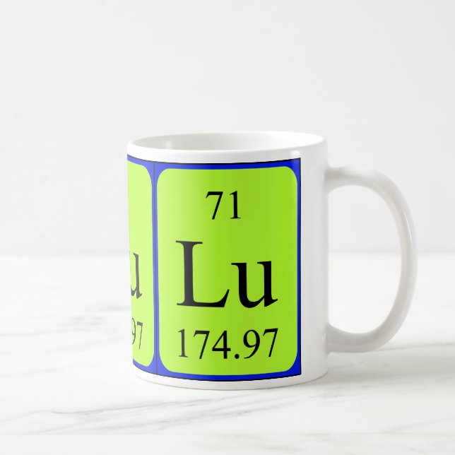 Mugg för inslag 71 - Lutetium (Höger)