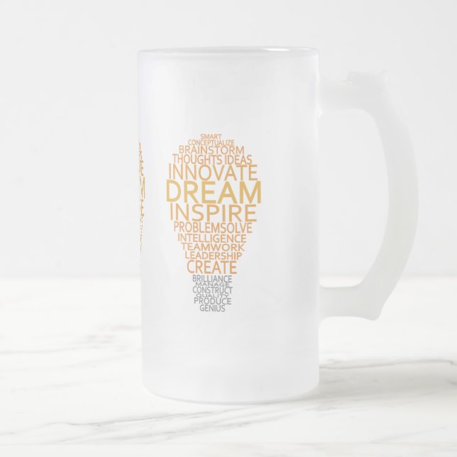 Mugg för inspirationsljus, anpassningsbar, stil (Höger)