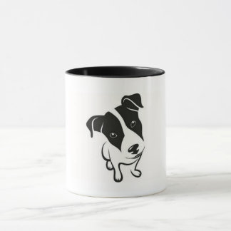 Mugg för jackRussell themed kaffe