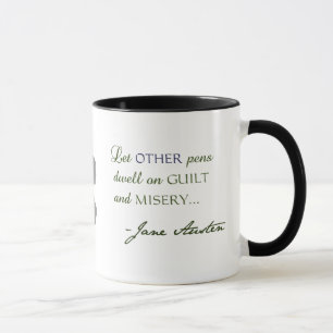 Mugg för Jane Austen citationsteckenAusten