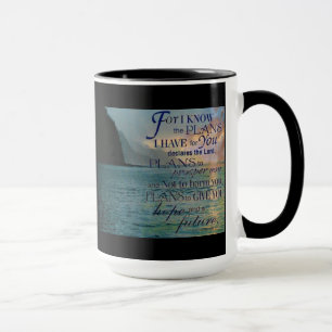 Mugg för Jeremiah 29:11kaffe