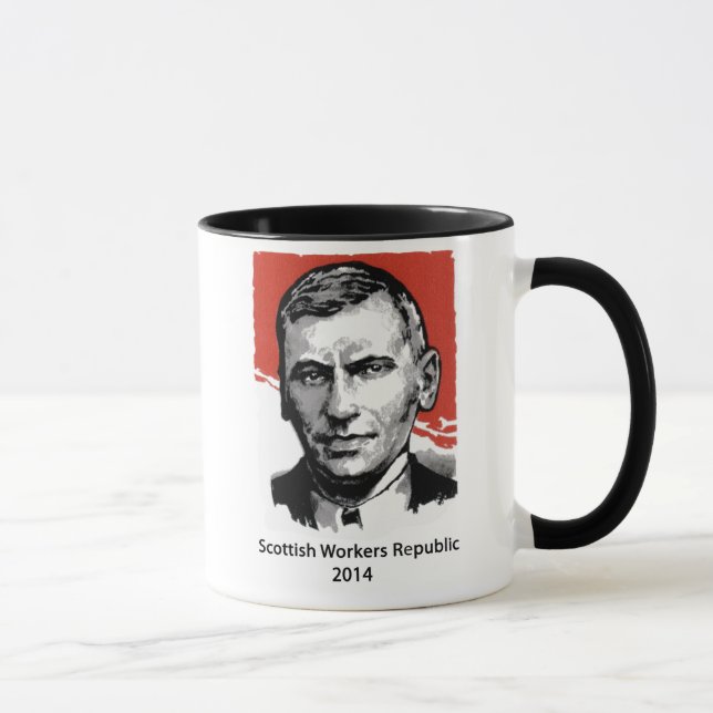 Mugg för John Maclean skotsk självständighet 2014 (Höger)