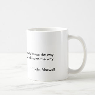 Mugg för John Maxwellledarskap