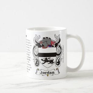 Mugg för Jordanienfamiljvapensköld
