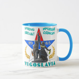 Mugg för Jugoslavien påsklov 1965