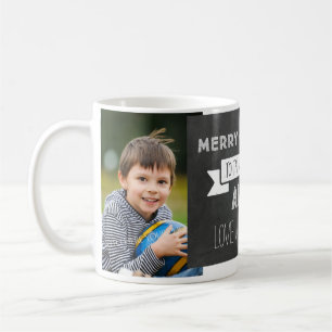 Mugg för jul för moster för beställnings- foto
