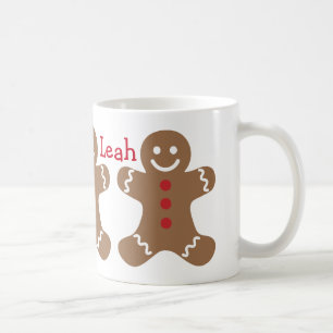 Mugg för jul för pepparkakavänpersonlig