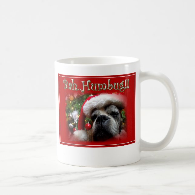 Mugg för julboxarehund (Höger)