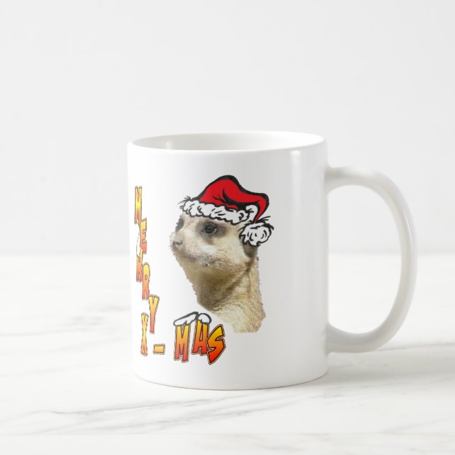 Mugg för julMeerkat kaffe (Höger)