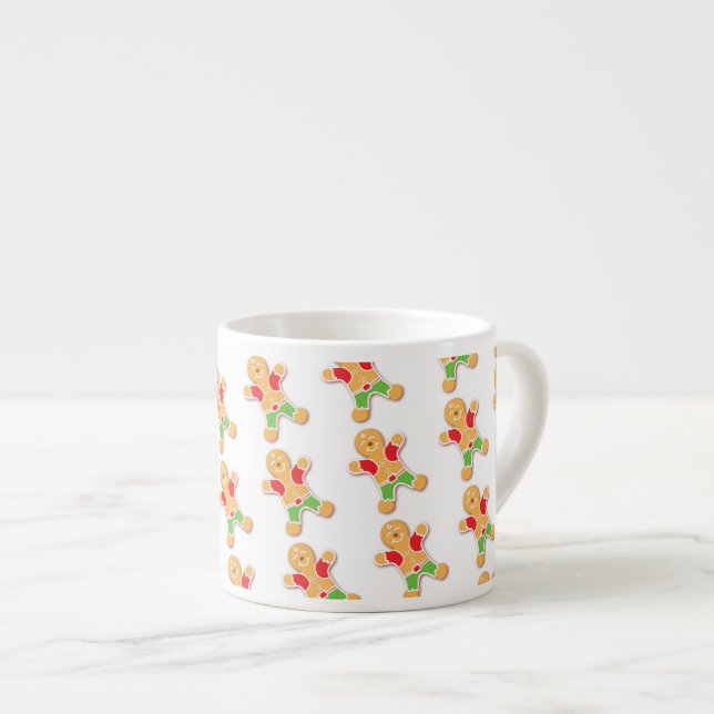 Mugg för julpepparkakaespresso espressomugg (Framsida höger)