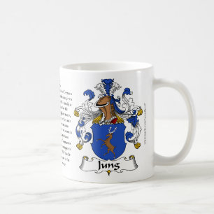 Mugg för Jung familjvapensköld