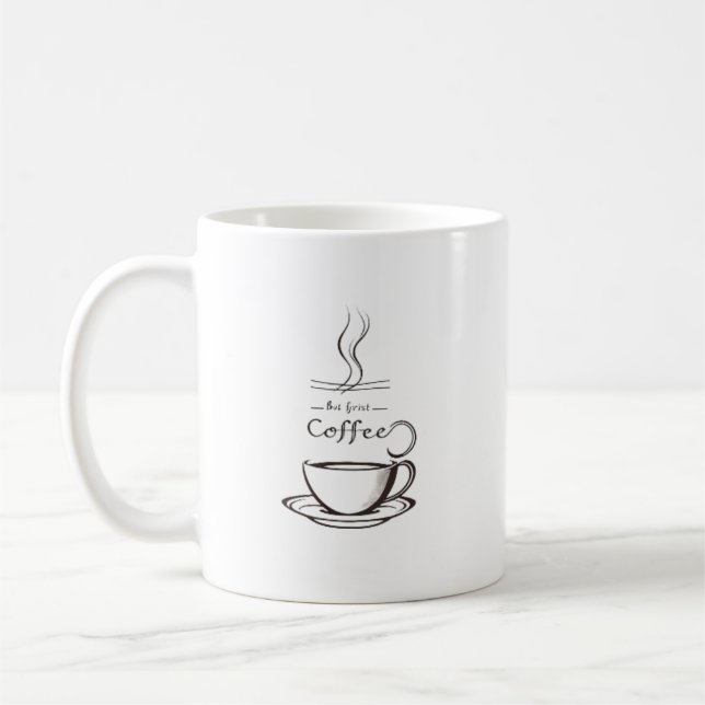 Mugg för kaffe älskare (Vänster)