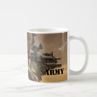 Mugg för kaffe för ARMÉskyttCasing