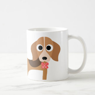 Mugg för kaffe för Beaglehundvalp