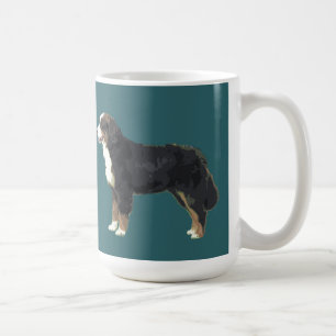 Mugg för kaffe för Bernese berghund
