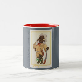 Mugg för kaffe för buffelräkning 11oz två-tonad