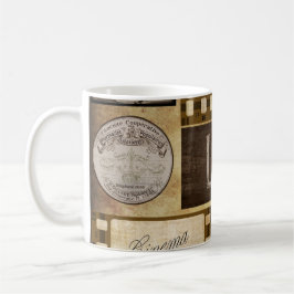 Mugg för kaffe för choklad för bio för