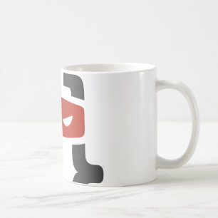 mugg för kaffe för codeninjalogotyp 11oz