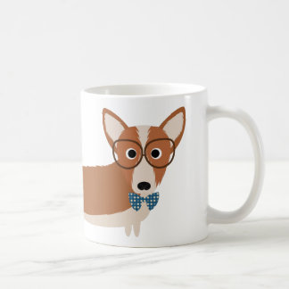 Mugg för kaffe för Corgihundvalp