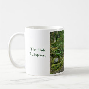 "Mugg för kaffe för den Hoh rainforesten" Kaffemugg
