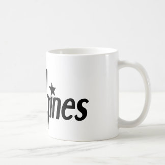 Mugg för kaffe för Ellwein motorlogotyp