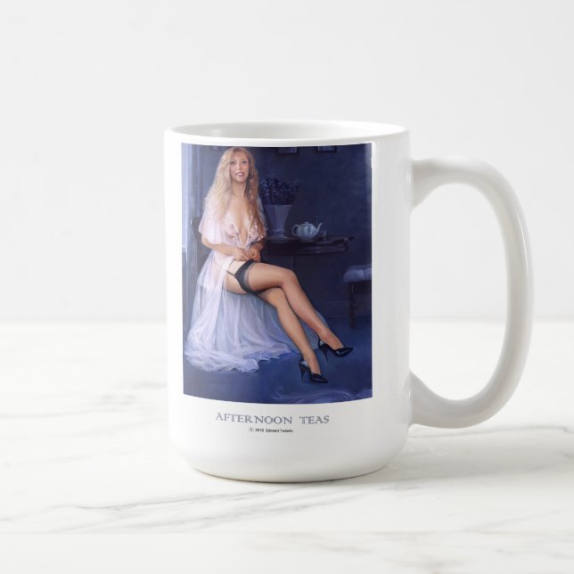 Mugg för kaffe för flicka "för EFTERMIDDAGTEAS" (Höger)
