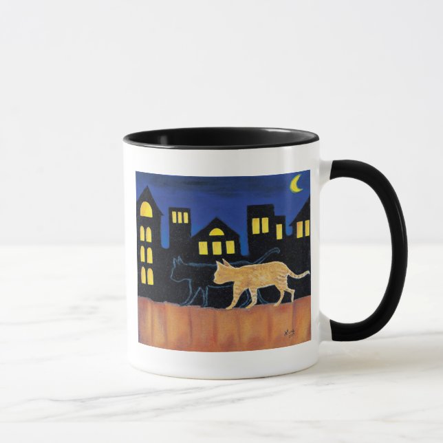 Mugg för kaffe "för flickanatt ut" (Höger)