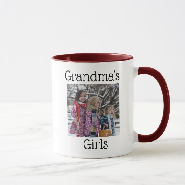 Mugg för kaffe för foto för personlig för (Höger)