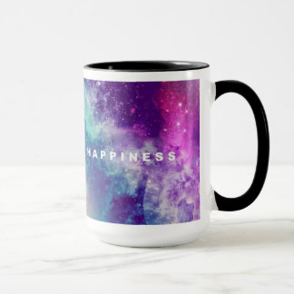 Mugg för kaffe för galaxlycka 15oz