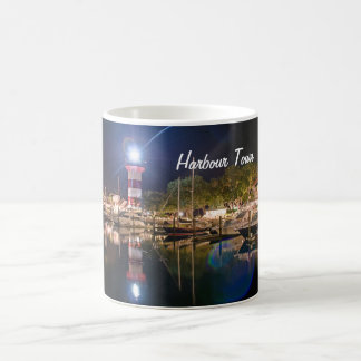 Mugg för kaffe för Hilton Head hamnTown