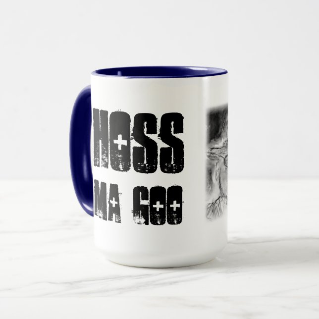 Mugg för kaffe för Hoss morsasmet (Framsida vänster)