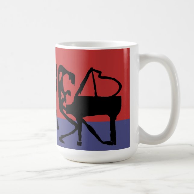 Mugg för kaffe för Jammin Jazzperiod (Höger)