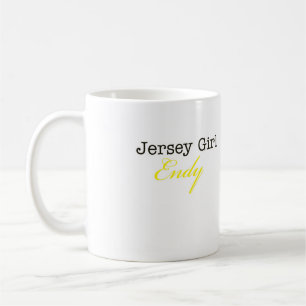 MUGG FÖR KAFFE FÖR JERSEY FLICKA ENDY - VIT