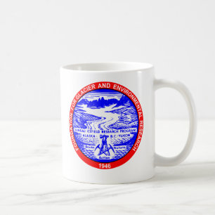 Mugg för kaffe för JIRP-färglogotyp