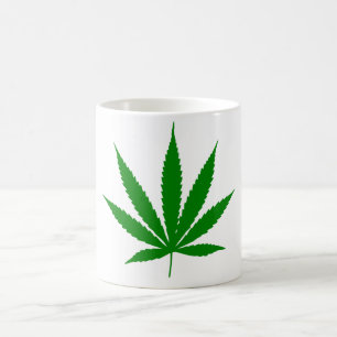 Mugg för kaffe för klassikerkrukalöv